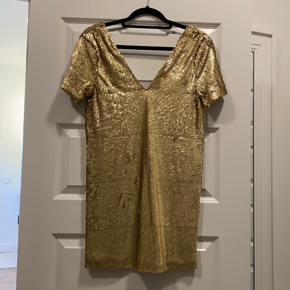 Tobi Sequin dress